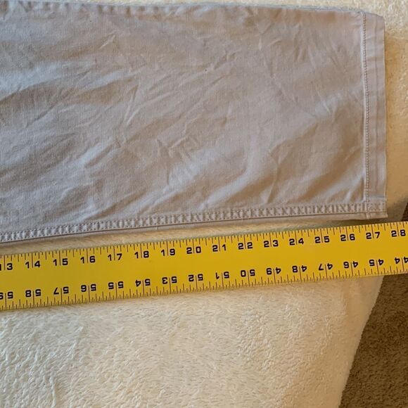 Eileen Fisher High Rise Khaki Wide Leg Dress Pant Trouser, Size Large - Picture 9 of 10